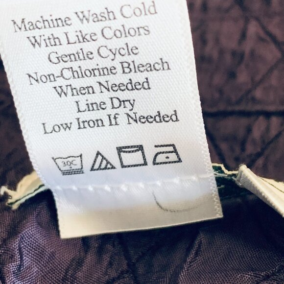 COLDWATER CREEK Eggplant Modified Jean Style Jacket Diamond Raised Pattern Sz 8 - Picture 6 of 6